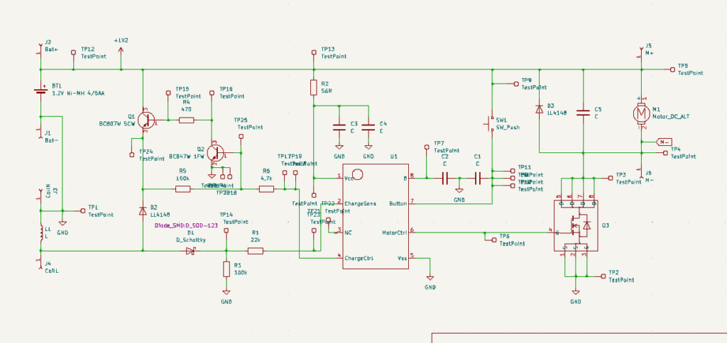 Схема плати Oral B Vitality